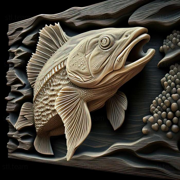 3D модель Bradypterus carpalis (STL)